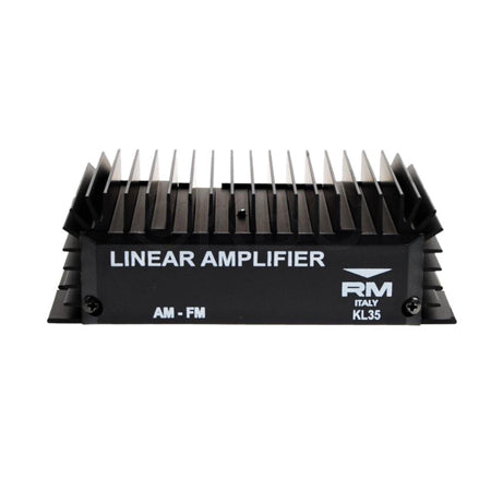 RM KL35. 25-30Mhz Linear amplifier. AM/FM or SSB Modes. Output Power, 25-35 W max. AM/FM, 50-70 W SSB.